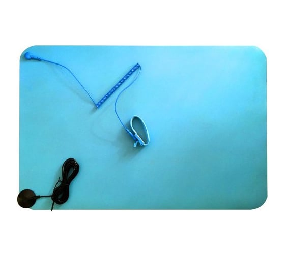 Комплект настольный антистатический Fibox ELES ES14101B60120 120x60, голубой 1