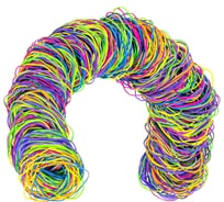 Резинки банковские BRAUBERG SPECIAL TPR универсальные, диаметр 60 мм, 500 г, ЯРКИЕ ЦВЕТА, 440193