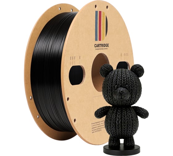Пластик 3D-принтера Solution Print PETG черный CartriDge 357806 1