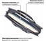 Папка BRAUBERG WhiteCar на молнии А4, 1 отделение, сверху, 75 мм 228158 6