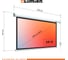 Экран с электроприводом Lumien LEC-100119 Eco Control 157x227 см (раб. область 124х221 см) (100) Matte White, верх.кайма 30 см, чер \3\ 155766 6