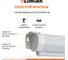 Настенный экран Lumien LEP-100127 Eco Picture 157х227см (рабочая область 124х221 см) (100) Matte White верх.кайма 30 см, восьмигран \3\ 155760 13