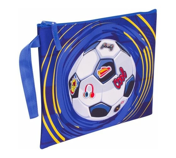 Папка для тетрадей BRAUBERG Football А5, 1 отделение, ткань, сверху 229409
