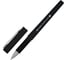 Ручка гелевая BRAUBERG с грипом BLACK VIVID, ЧЕРНАЯ, КОМПЛЕКТ 12 шт., узел 0,5мм, линия 0,35мм, 144541 1
