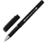 Ручка гелевая BRAUBERG с грипом BLACK VIVID, ЧЕРНАЯ, КОМПЛЕКТ 12 шт., узел 0,5мм, линия 0,35мм, 144541 1