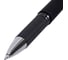 Ручка гелевая BRAUBERG с грипом BLACK VIVID, ЧЕРНАЯ, КОМПЛЕКТ 12 шт., узел 0,5мм, линия 0,35мм, 144541 4