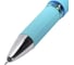 Ручки гелевые BRAUBERG с грипом VIVID PASTEL, СИНИЕ, НАБОР 3 ШТ, узел 0,5мм, линия 0,35мм, 144540 9