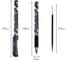 Ручка гелевая с грипом BRAUBERG GRAPHITE VIVID, КОМПЛЕКТ 12 шт., ЧЕРНАЯ, узел 0,5мм, линия 0,35мм, 144542 8