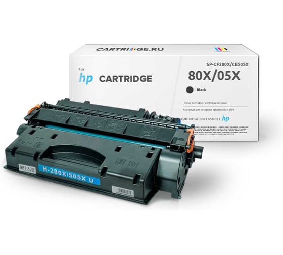 Картридж черный Solution Print HP SP CF280X-CE505X 250531