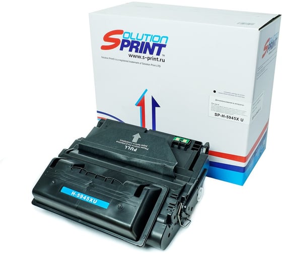 Картридж Solution Print SP Q5945X-Q5945A-Q5942A для HP черный 41554