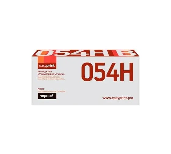 Картридж EasyPrint 054H/045H Y для Canon i-SENSYS LBP611/621/MF631/641/HP M252/M254/M277 (2500 стр.) желтый, с чипом LC-054H/045H Y