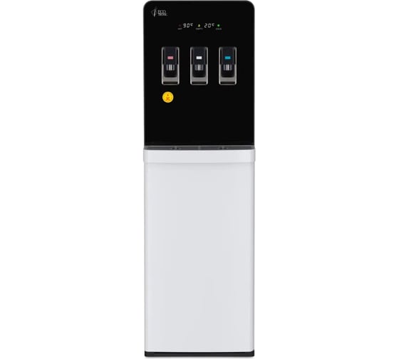 Кулер напольный ECOTRONIC K44-LXEM black-white 13536