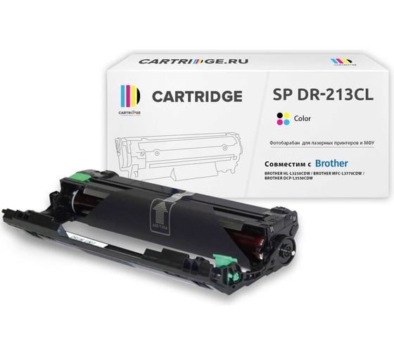 Фотобарабан (драм-картридж) Solution print SP DR-213CL для Brother, цветной 336341