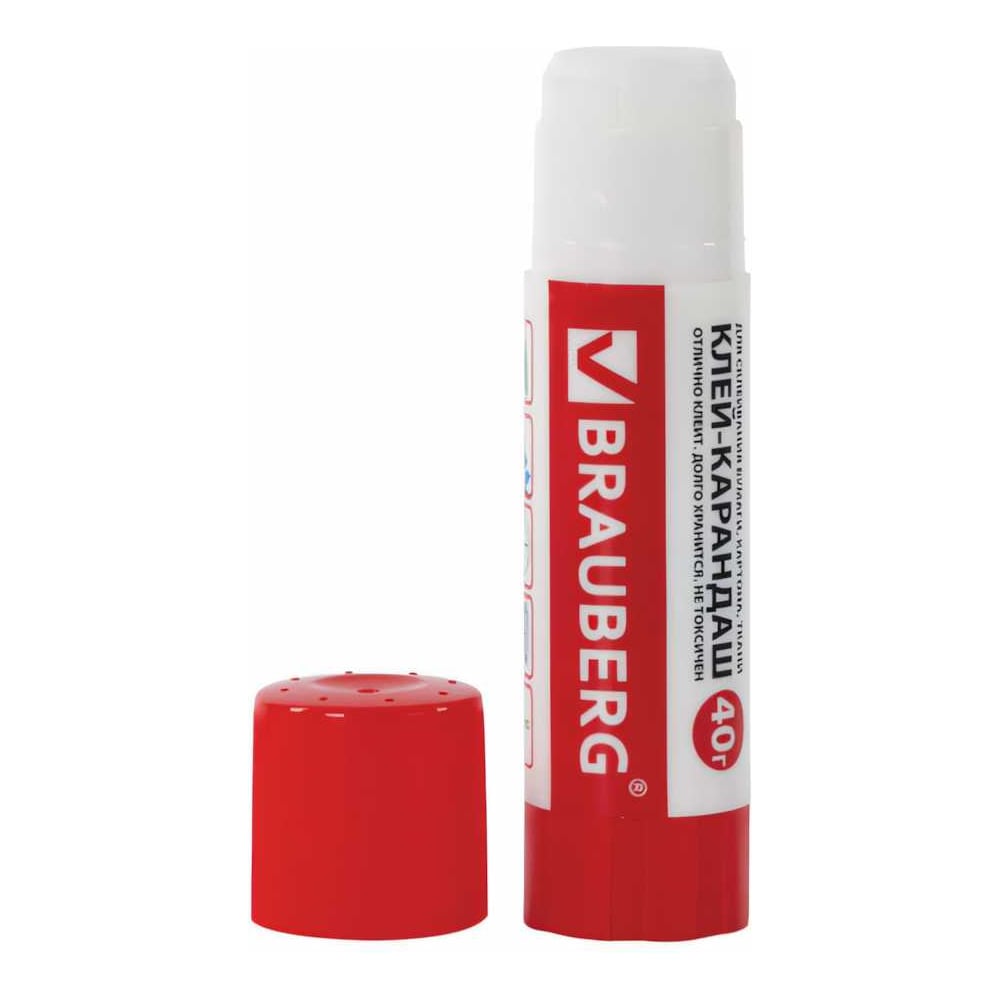 Клей-карандаш BRAUBERG 40 г 222928 - выгодная цена, отзывы ...