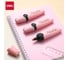 Текстовыделитель Deli Macaron скошенный пиш. наконечник 1-4мм розовый, 12шт EU356-PK 3