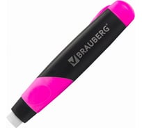 Ластик BRAUBERG Blaster 112х21х24 мм, белый, выдвижной, термопластичная резина, держатель 223593