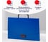 Пластиковый портфель BRAUBERG Energy А4 330х256х32 мм, без отделений, синий 222082 8