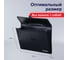 Пластиковый портфель BRAUBERG А4+ 390х260х40 мм, фактура линейная, черный 221389 5