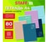 Тетрадь Staff College А4 80л, скоба, клетка, комплект 6 шт., офсет №2 ЭКОНОМ, обложка картон, ОДНОТОННЫЙ МИКС, 405616 2