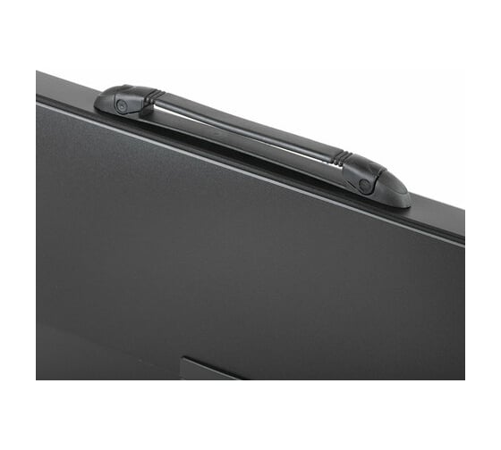 Пластиковый портфель BRAUBERG Energy А4 330x256x32 мм, 7 отделений, индексные ярлыки, черный 221204