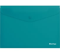 Папка-конверт на кнопке Berlingo Soft Touch, А4, 200мкм, софт-тач, б, EFbA4987 EFb_A4987
