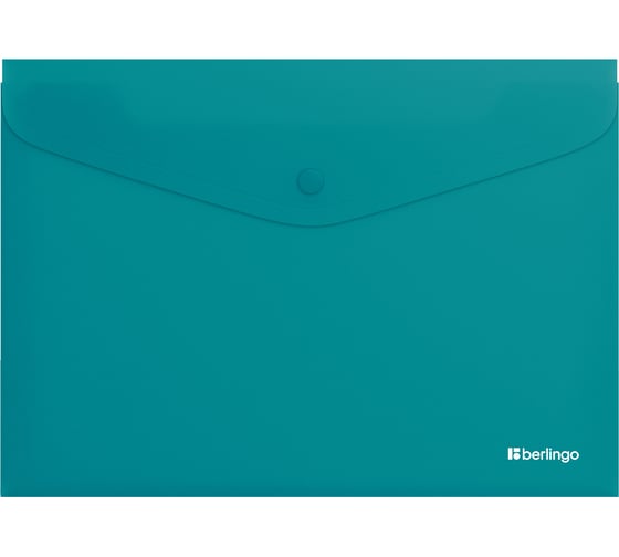 Папка-конверт на кнопке Berlingo Soft Touch, А4, 200мкм, софт-тач, б, EFbA4987 EFb_A4987
