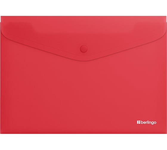 Папка-конверт на кнопке Berlingo Soft Touch, А4, 200мкм, софт-тач, к, EFbA4982 EFb_A4982