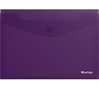 Папка-конверт на кнопке Berlingo Soft Touch, А4, 200мкм, софт-тач, ф, EFbA4986 EFb_A4986