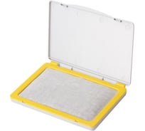 Штемпельная подушка BRAUBERG 100х80 мм рабочая поверхность 90х50 мм, неокрашенная 236871