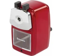 Механическая точилка BRAUBERG Red Power, металлический корпус и механизм 222099