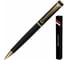 Шариковая ручка BRAUBERG Perfect Black бизнес-класс, корпус черный, узел 1 мм, линия письма 0,7 мм 141416 1