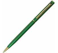 Шариковая ручка BRAUBERG Slim Green бизнес-класс, линия письма 0,7 мм, синяя 141404