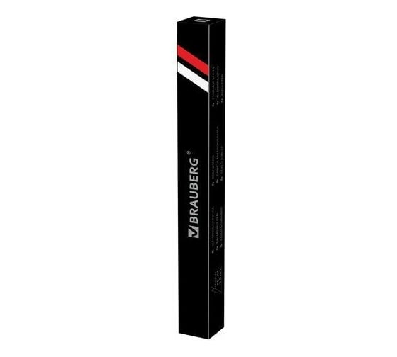 Шариковая ручка BRAUBERG Slim Green бизнес-класс, линия письма 0,7 мм, синяя 141404