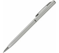 Шариковая ручка BRAUBERG Delicate Silver бизнес-класс, корпус серебристый, узел 1 мм, линия письма 141401