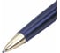 Шариковая ручка BRAUBERG Perfect Blue бизнес-класс, корпус синий, узел 1 мм, линия письма 0,7 мм 141415 3