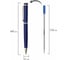 Шариковая ручка BRAUBERG Perfect Blue бизнес-класс, корпус синий, узел 1 мм, линия письма 0,7 мм 141415 6