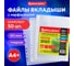 Перфорированные папки-файлы BRAUBERG А4 комплект 50 шт, гладкие, плотные, 60 мкм 223084 2