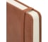 Ежедневник недатированный BRAUBERG А5 148x218мм Optimal, резинка, держатель, 160л, коричневый, 118643 16