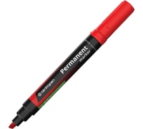 Маркер перманентный ОФИСМАГ CENTROPEN 8576, КРАСНЫЙ, скошенный наконечник, 1-4,6 мм, ш/к 15638 151117
