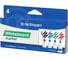 Маркеры стираемые для белой доски ОФИСМАГ НАБОР 4 ЦВЕТА CENTROPEN Dry-Wipe, 8569/4, 1-4,5мм, ш/к 17519 152678 6
