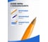 Ручки шариковые BIC Orange Original, НАБОР 4 шт., СИНИЕ, узел 0,8мм, линия 0,3мм, пакет, 8308521 141308 4