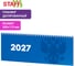 Планинг датированный Staff 2027 285×112 мм гребень картонная обложка 64 л Символика РФ 117853 2