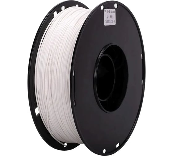 Пластик Cactus CS-3D-PLA-1KG-M-WHT PLA Matte/1.75мм/1кг/326м/белый 2162344 1