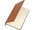 Бизнес-блокнот BRAUBERG А5 148x218мм Optimal, под кожу, 80л, резинка, держатель, клетка, коричневый, 118637 5