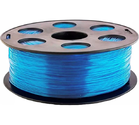 Пластик для 3D-принтеров PETG (0.5 кг; 1.75 мм; флуоресцентный голубой) Bestfilament 4665299272765
