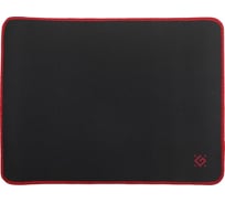 Игровой коврик DEFENDER Black M 360x270x3 мм, ткань+резина 50560