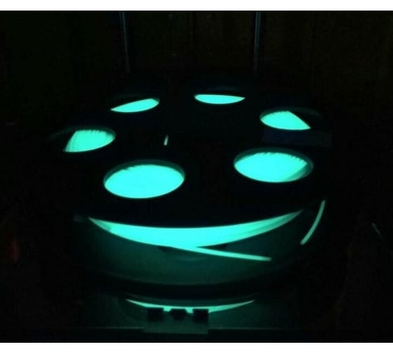 Пластик для 3D-принтеров ABS (0.5 кг; 1.75 мм; люминесцентный бирюзовый) Bestfilament 4665299273038