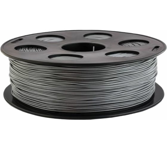 Пластик для 3D-принтеров PLA (0.5 кг; 1.75 мм; серебристый металлик) Bestfilament 4665299273083