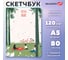 Бизнес-блокнот BRAUBERG белая бумага 120г/м 145х203мм, 80л, резинка, твердый, Прогулка 116896 2