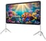 Экран Lumien LSV-100102 Sky View с двойным штативом, рабочая область 124×221 см, 100 Matte White Nylon, 155775 1